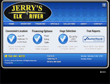 Tablet Screenshot of jerrysofelkriver.com